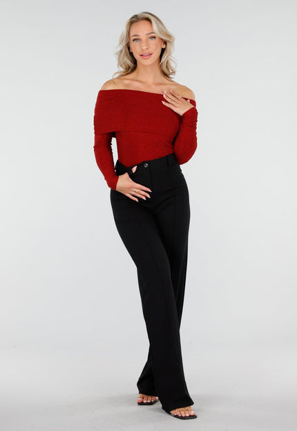 OP=OP.! Rode Stretch Off Shoulder Glitter Top