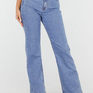 OP=OP.! Stretch Jeans met Hartjes