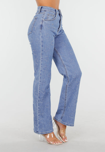 OP=OP.! Stretch Jeans met Hartjes