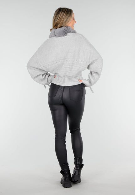 OP=OP.! Vest met Bontkraag