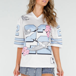 OP=OP.! Witte Oversized Jersey