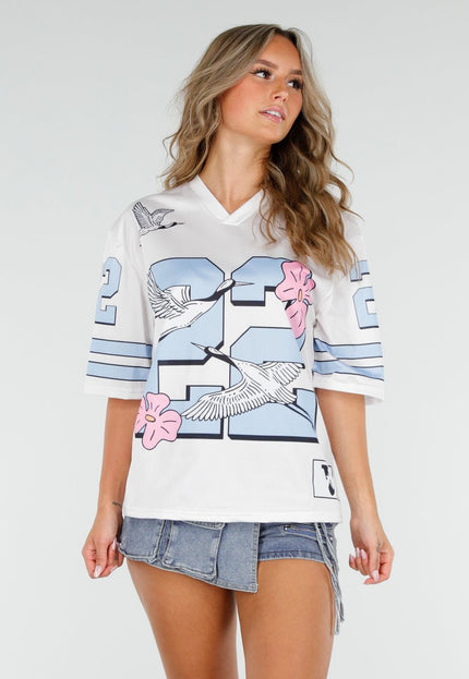 OP=OP.! Witte Oversized Jersey