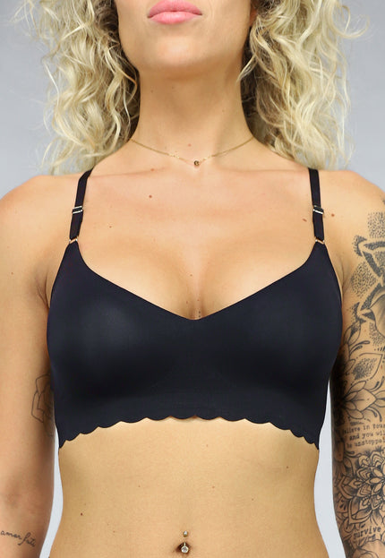 OP=OP.! Zwarte Kanten Naadloze Bralette