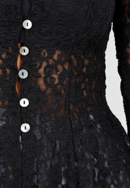 OP=OP.! Zwarte Kanten Stretch Top