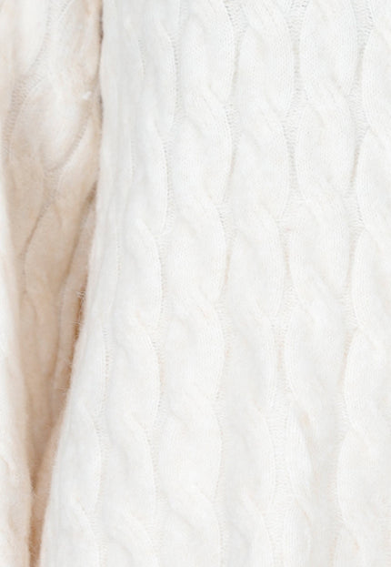 OP=OP.02.NL Beige Oversized Stretch Kabeltrui