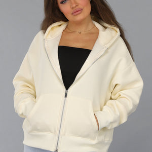OP=OP.03.NL Oversized Ecru Vest met Steekzakken