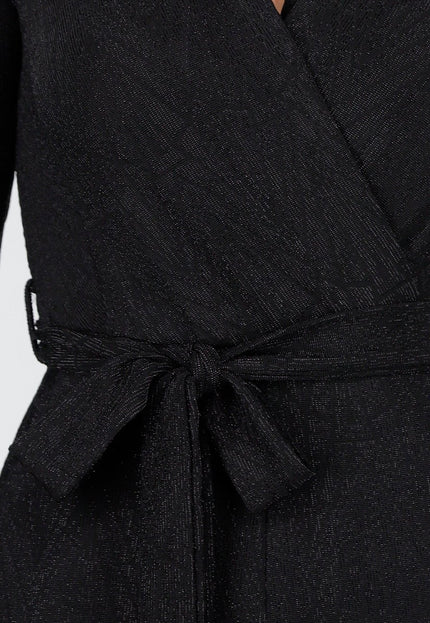 OP=OP.03.NL Zwarte Jumpsuit met Glitterprint