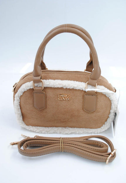 OP=OP.07.NL Beige Teddy Handtas