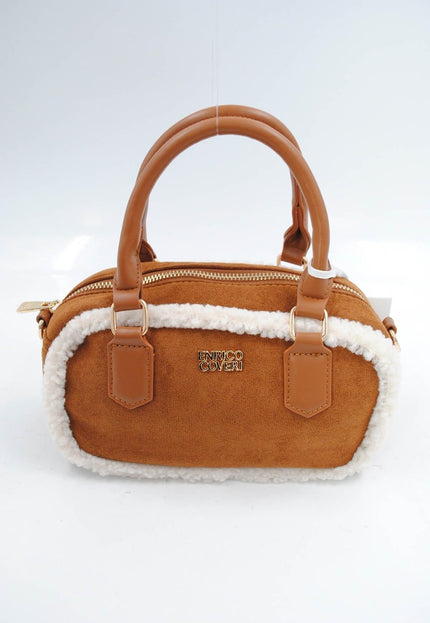 OP=OP.07.NL Cognac Boucle Handtas