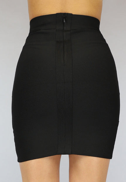 OP=OP.08.NL Zwarte Bandage Rok