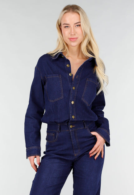 OP=OP.09.NL Denim Jumpsuit in Blauw