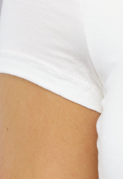 OP=OP! Cropped T-Shirt in Wit