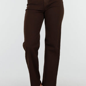 OP=OP.10.NL High Waist Jeans Bruin Stretch