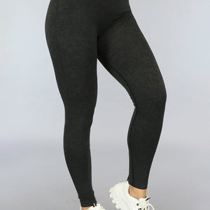 OP=OP.12.NL Donkergroene Gemêleerde Sportlegging