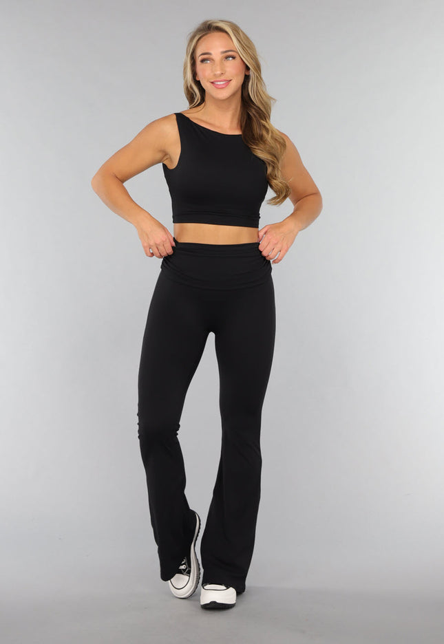 OP=OP.12.S Zwarte Sportset met Lage Rug