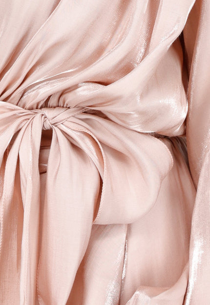 OP=OP! Elegante Roze Jurk met Strik