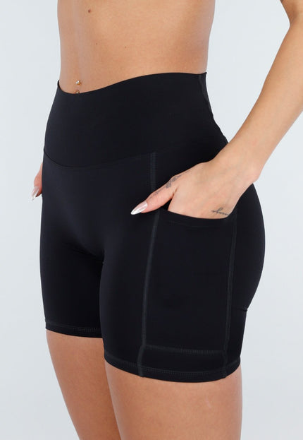 OP=OP.16.NL Zwarte High Waist Short
