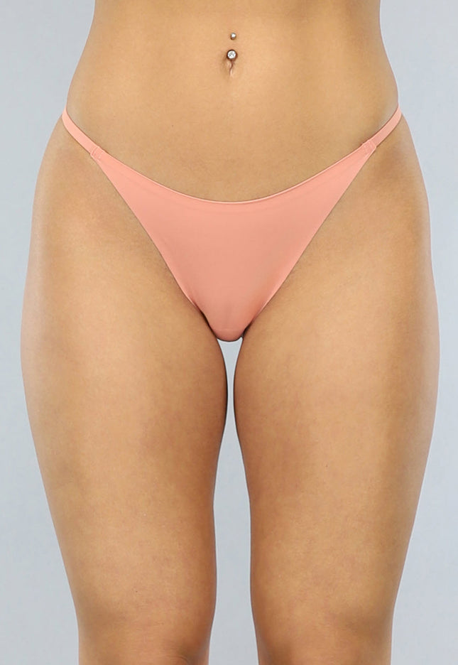 OP=OP! Huidkleurige Naadloze G-String