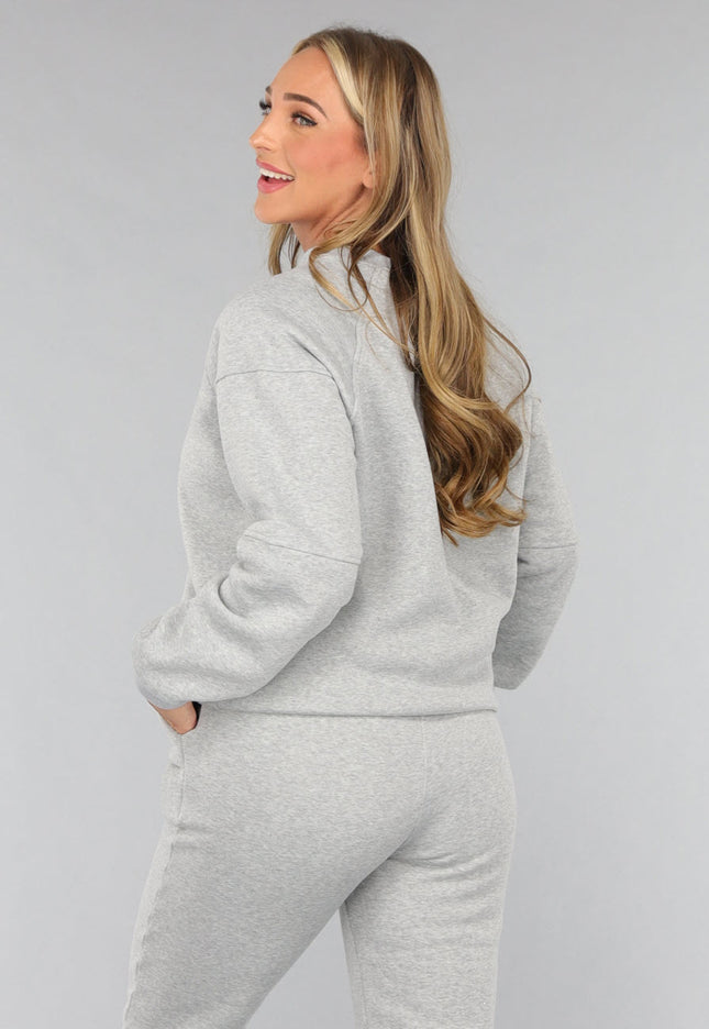 OP=OP! Lichtgrijze Jogger Set