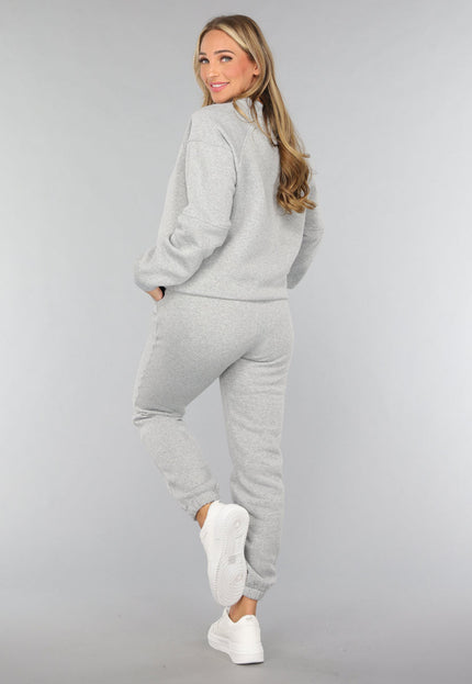 OP=OP! Lichtgrijze Jogger Set