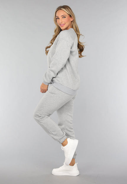 OP=OP! Lichtgrijze Jogger Set