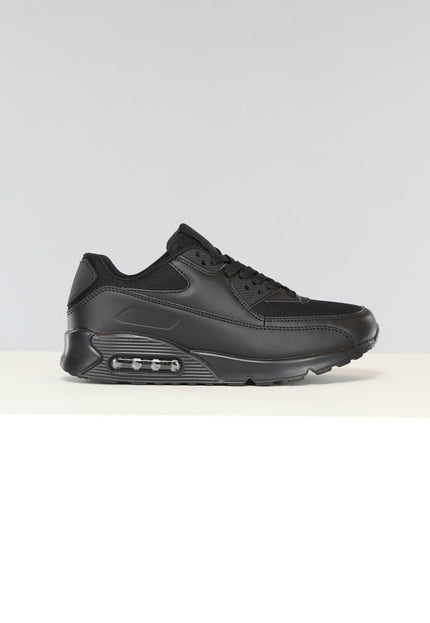 OP=OP.18.NL Basic Zwarte Sneakers met Lucht Zool