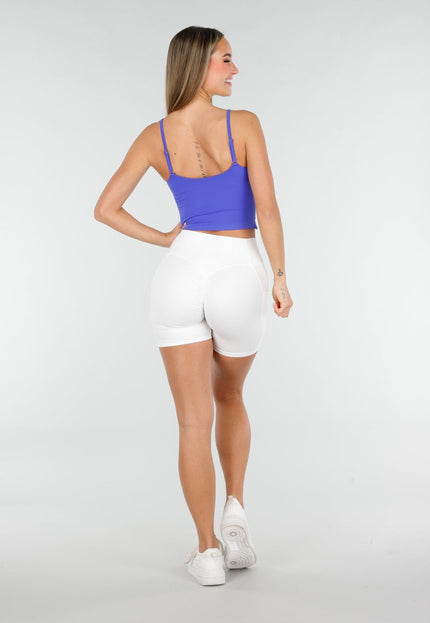 OP=OP.18.NL Witte High Waist Sport Short