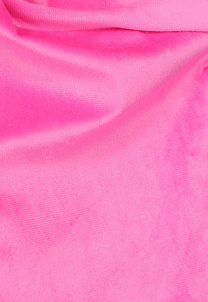 OP=OP! Roze Velvet Wide Leg Huispak