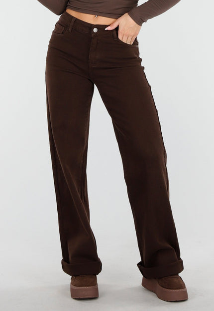 OP=OP.20.R Tall Bruine Straight Leg Jeans