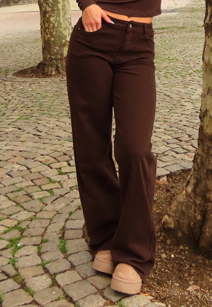 OP=OP.20.R Tall Bruine Straight Leg Jeans