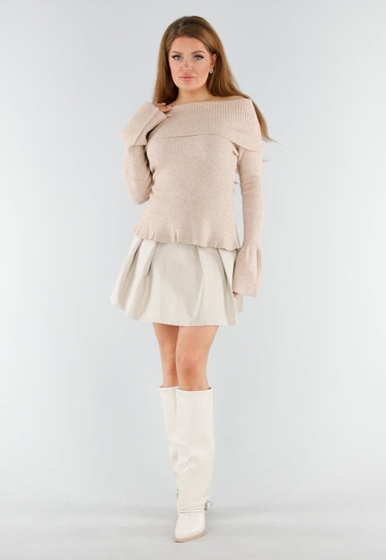 OP=OP.20.S Off White Laarzen met Gespdetail