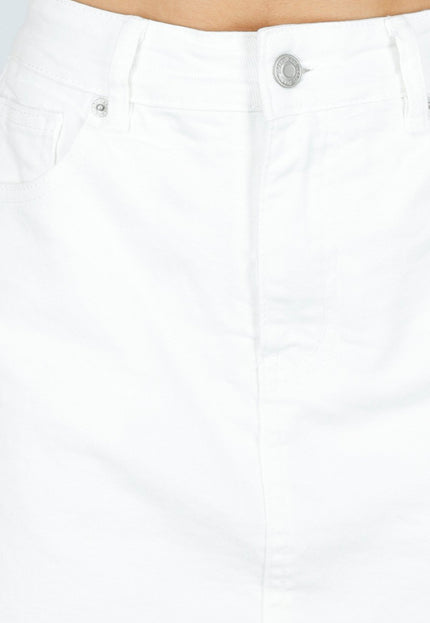 OP=OP.21.NL Witte Denim Skort