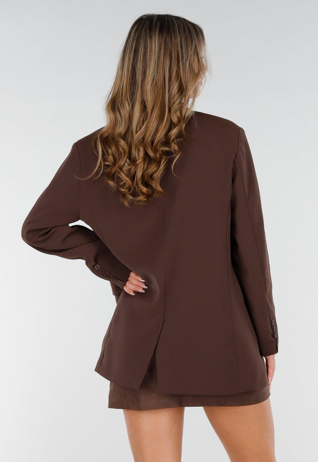 OP=OP.22.NL Bruine Oversized Blazer
