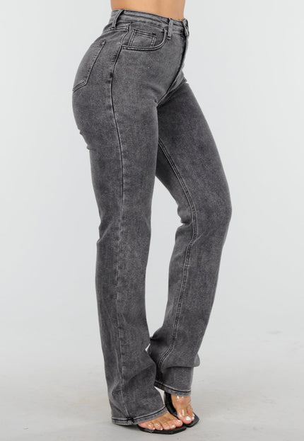 OP=OP.22.NL Grijze High Waist Jeans Tall