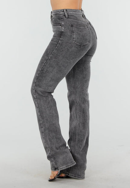 OP=OP.22.NL Grijze High Waist Jeans Tall