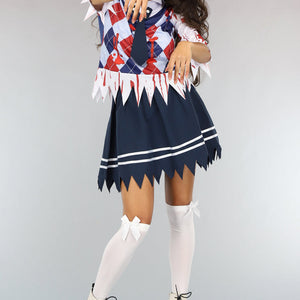 CARNA50 Bebloed Zombie Meisje Kostuum