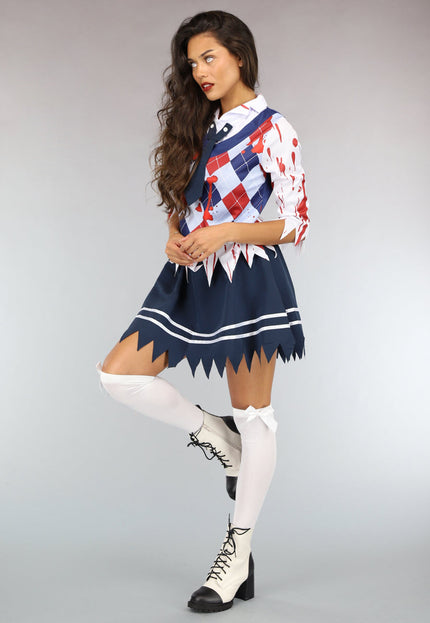 CARNA50 Bebloed Zombie Meisje Kostuum