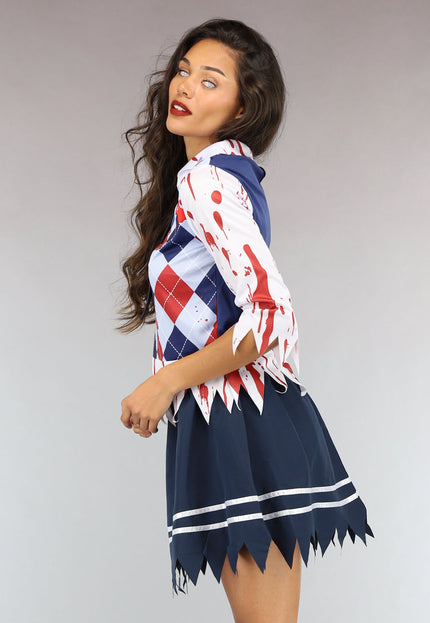 CARNA50 Bebloed Zombie Meisje Kostuum