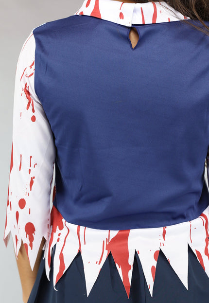 CARNA50 Bebloed Zombie Meisje Kostuum