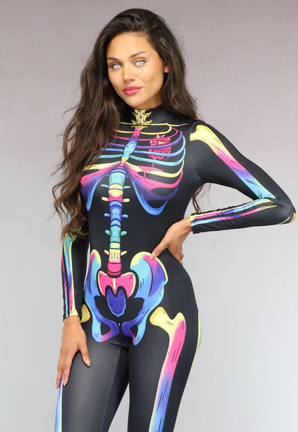 CARNA50 Multicolor Skeletten Print Pak