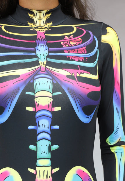 CARNA50 Multicolor Skeletten Print Pak