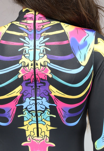 CARNA50 Multicolor Skeletten Print Pak