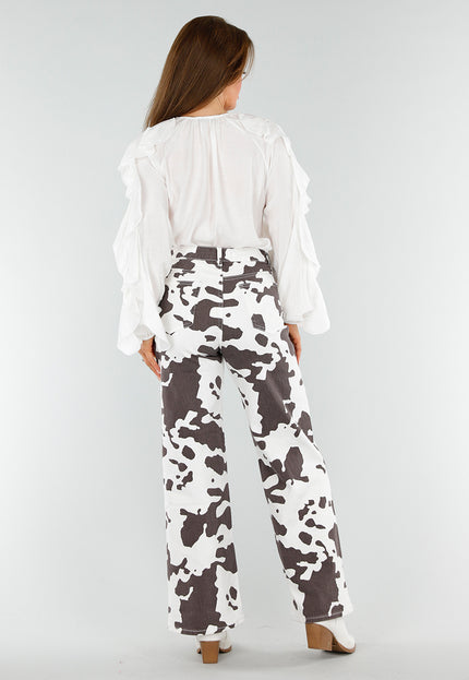 OP=OP.22.S Witte Blouse met Ruches