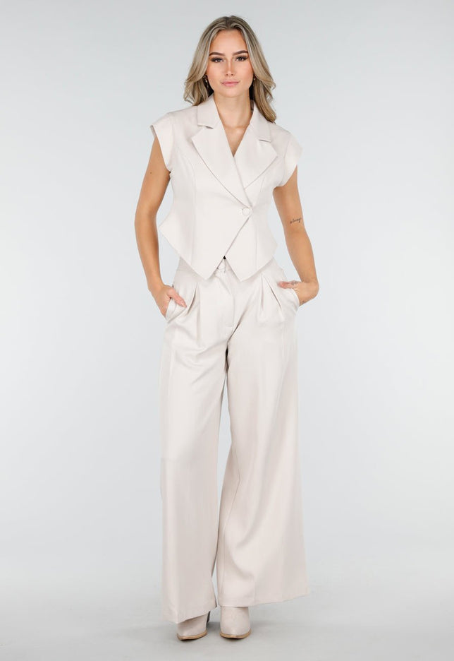 OP=OP.23.NL Beige Two Piece Set