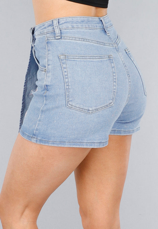 OP=OP.23.NL Denim Stretch Sterren Skort