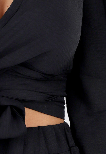 OP=OP.23.NL Zwarte Linnenlook Set