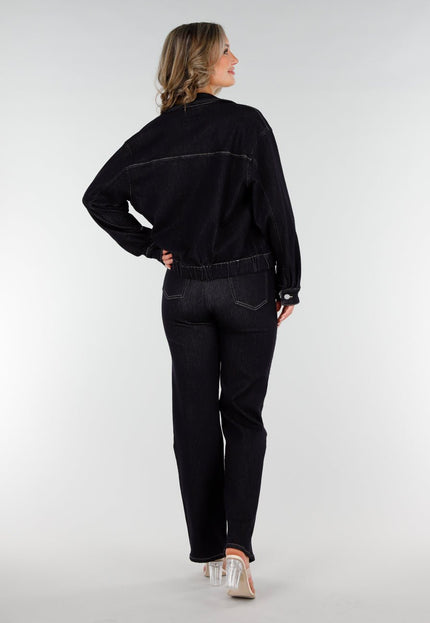 OP=OP.25.NL Denim Jas met Rits
