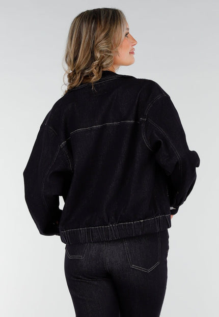 OP=OP.25.NL Denim Jas met Rits
