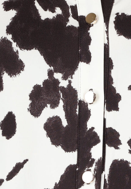 OP=OP.25.S Blouse met Koeienprint