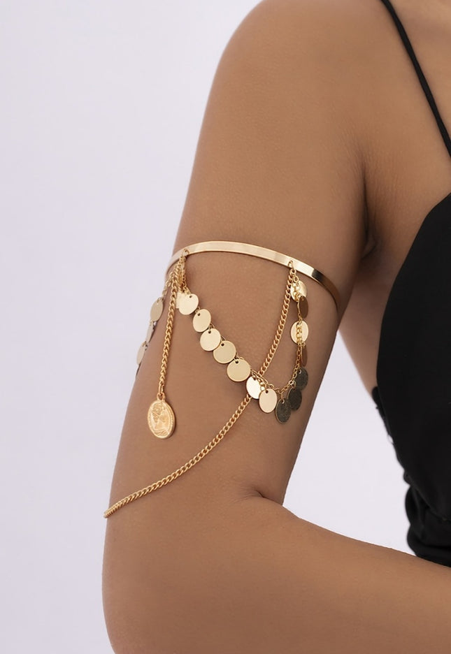 OP=OP.26.NL Gouden Armsierraad met Muntjes